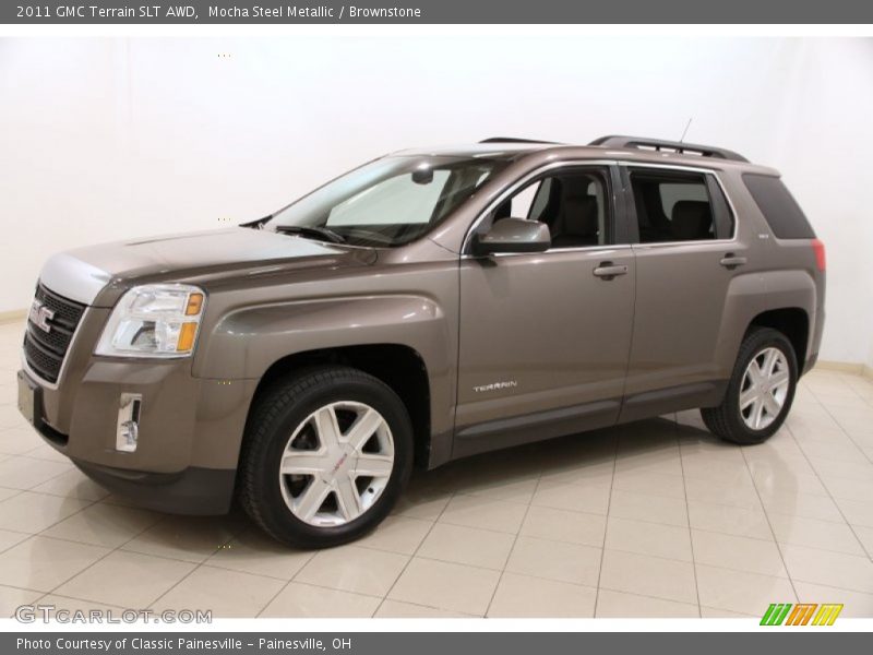 Mocha Steel Metallic / Brownstone 2011 GMC Terrain SLT AWD