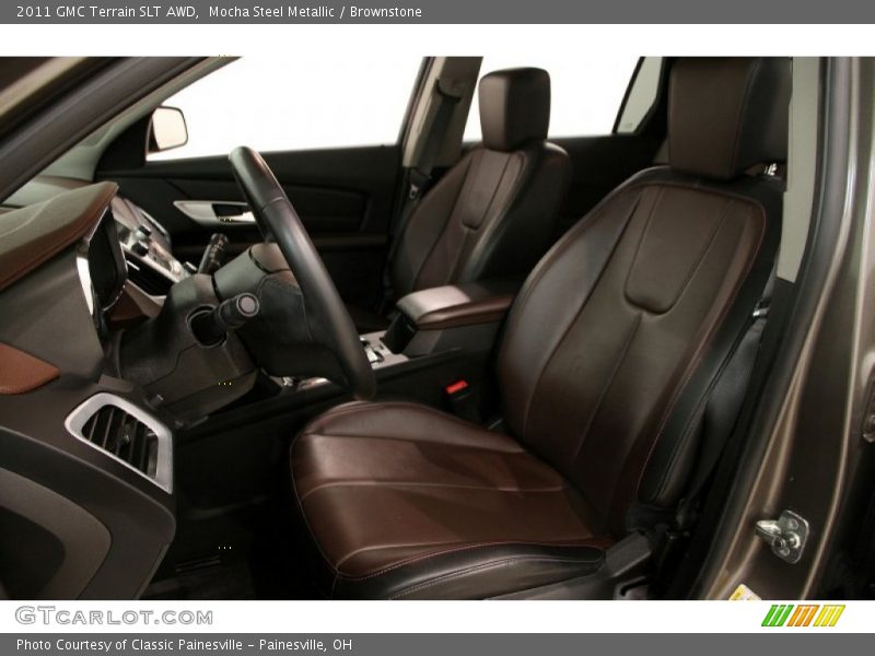 Mocha Steel Metallic / Brownstone 2011 GMC Terrain SLT AWD
