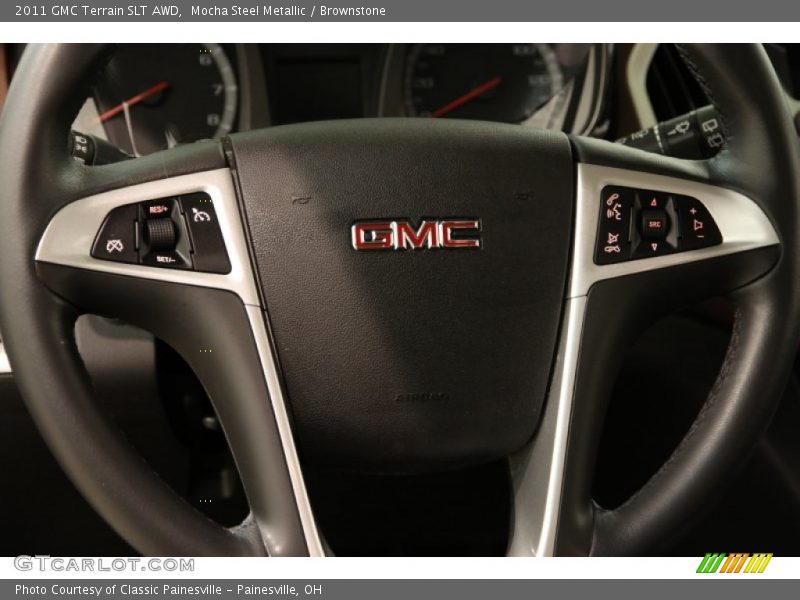 Mocha Steel Metallic / Brownstone 2011 GMC Terrain SLT AWD