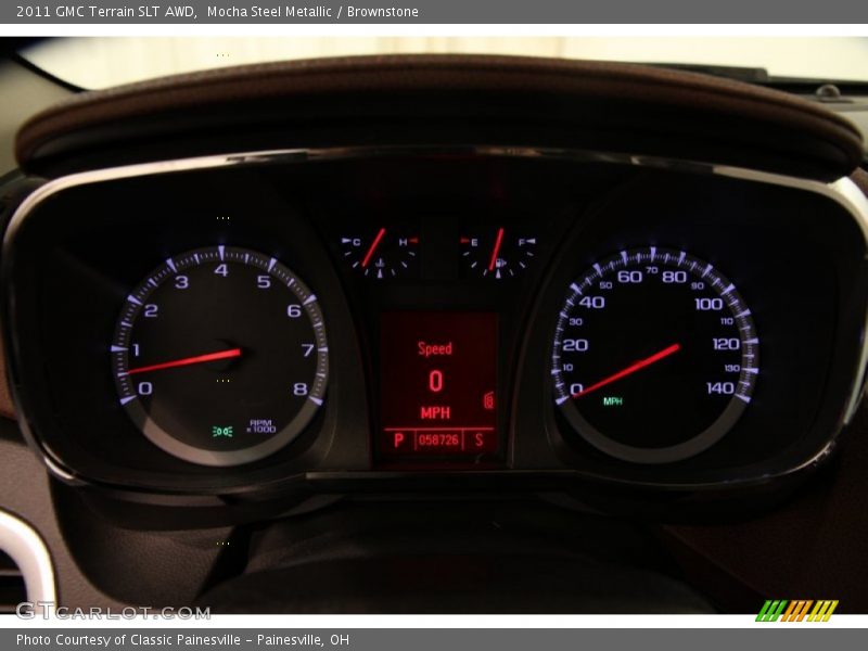 Mocha Steel Metallic / Brownstone 2011 GMC Terrain SLT AWD
