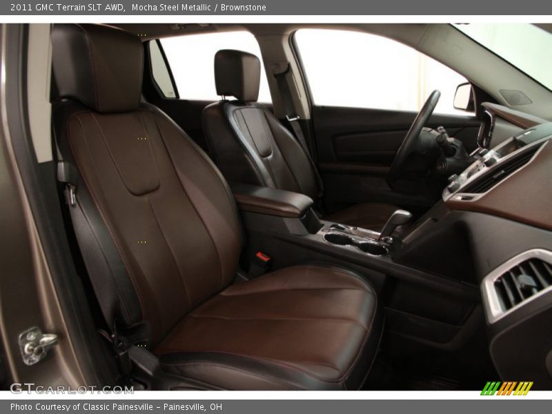 Mocha Steel Metallic / Brownstone 2011 GMC Terrain SLT AWD