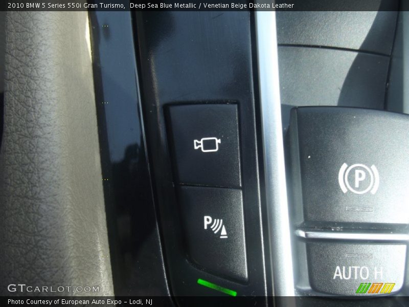 Deep Sea Blue Metallic / Venetian Beige Dakota Leather 2010 BMW 5 Series 550i Gran Turismo
