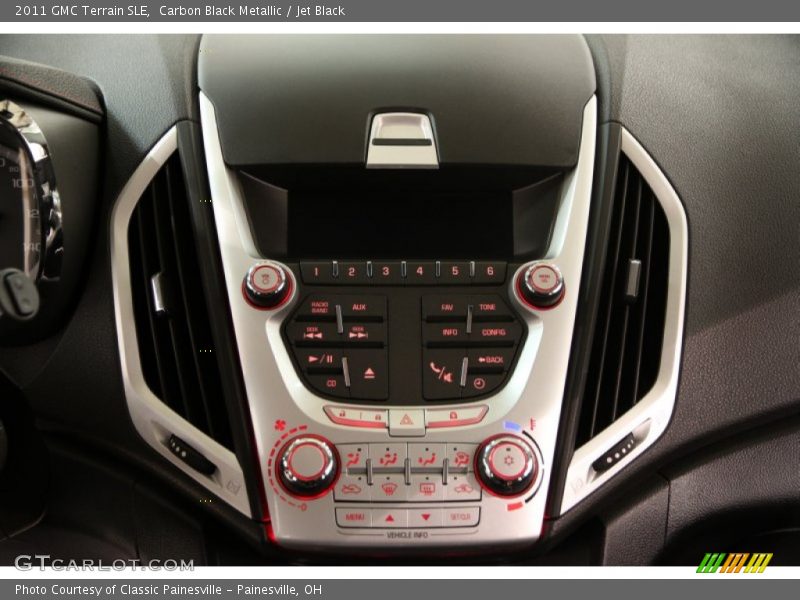 Carbon Black Metallic / Jet Black 2011 GMC Terrain SLE