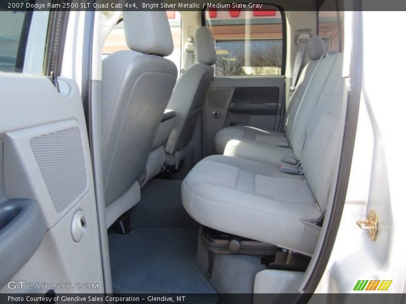 Bright Silver Metallic / Medium Slate Gray 2007 Dodge Ram 2500 SLT Quad Cab 4x4