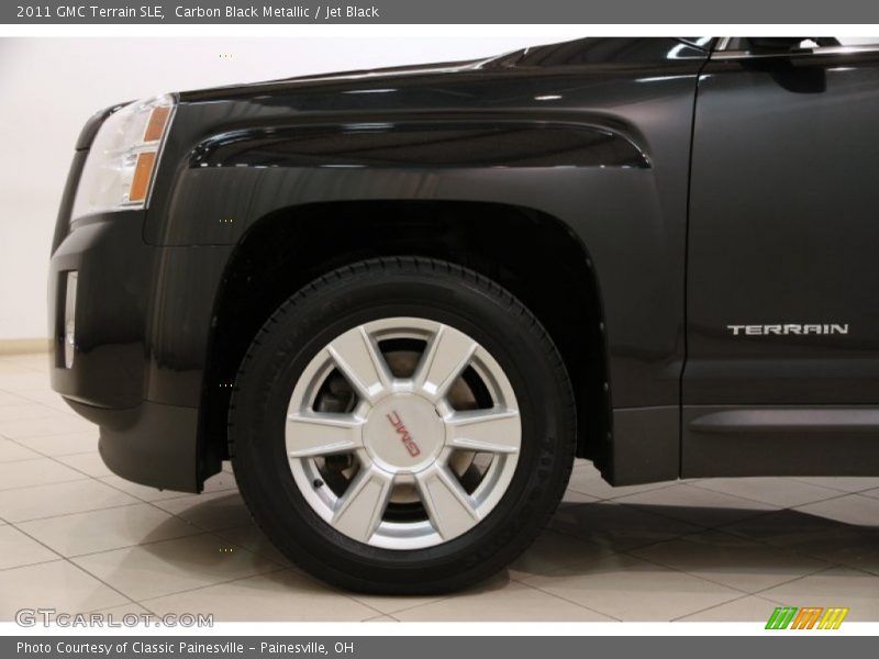 Carbon Black Metallic / Jet Black 2011 GMC Terrain SLE