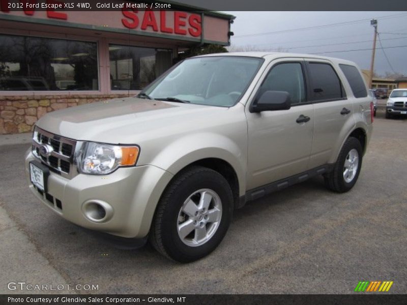 Gold Leaf Metallic / Stone 2012 Ford Escape XLS 4WD