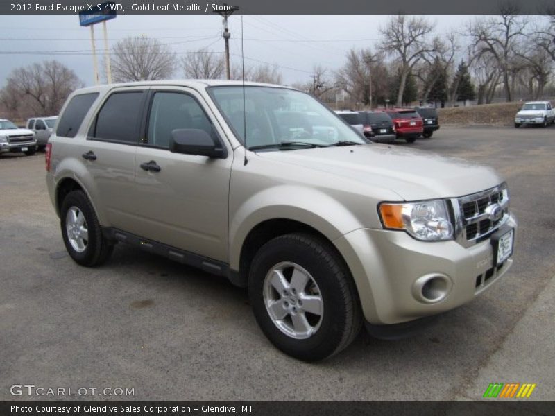 Gold Leaf Metallic / Stone 2012 Ford Escape XLS 4WD