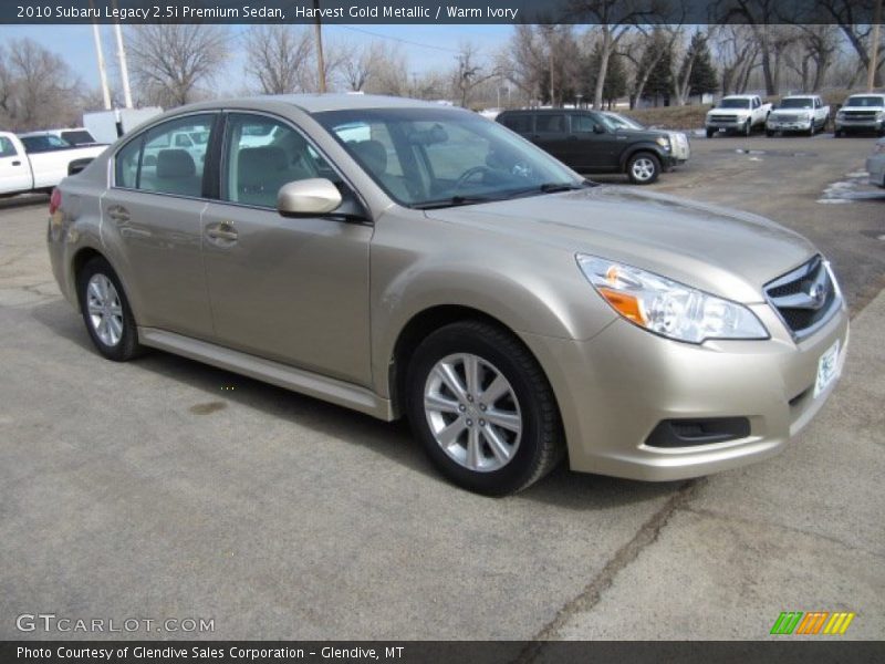 Front 3/4 View of 2010 Legacy 2.5i Premium Sedan