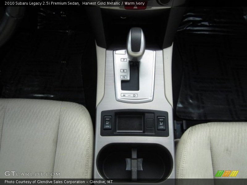 Harvest Gold Metallic / Warm Ivory 2010 Subaru Legacy 2.5i Premium Sedan