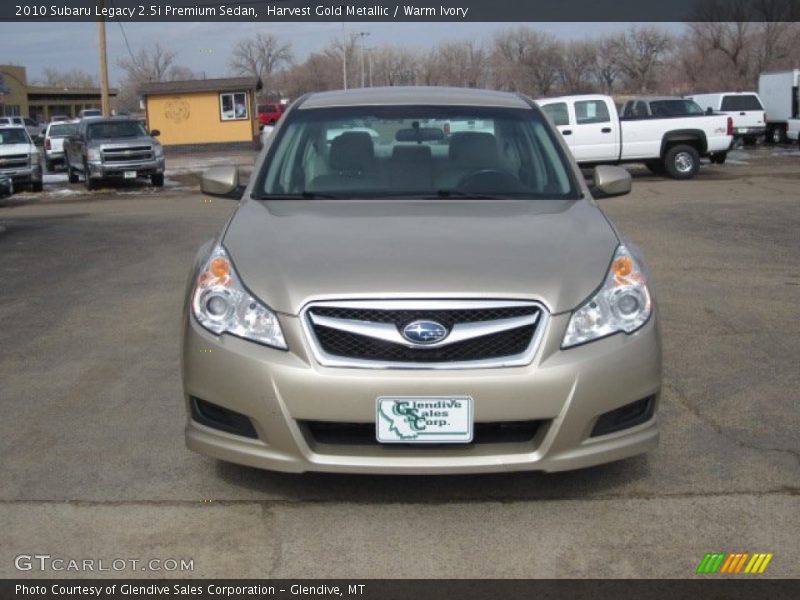 Harvest Gold Metallic / Warm Ivory 2010 Subaru Legacy 2.5i Premium Sedan