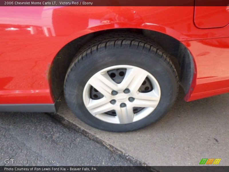 Victory Red / Ebony 2006 Chevrolet Monte Carlo LT