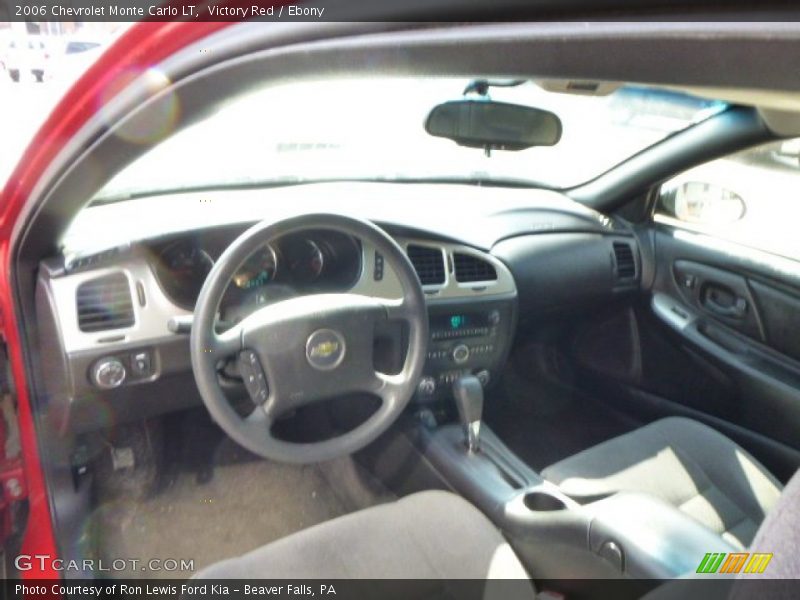 Victory Red / Ebony 2006 Chevrolet Monte Carlo LT