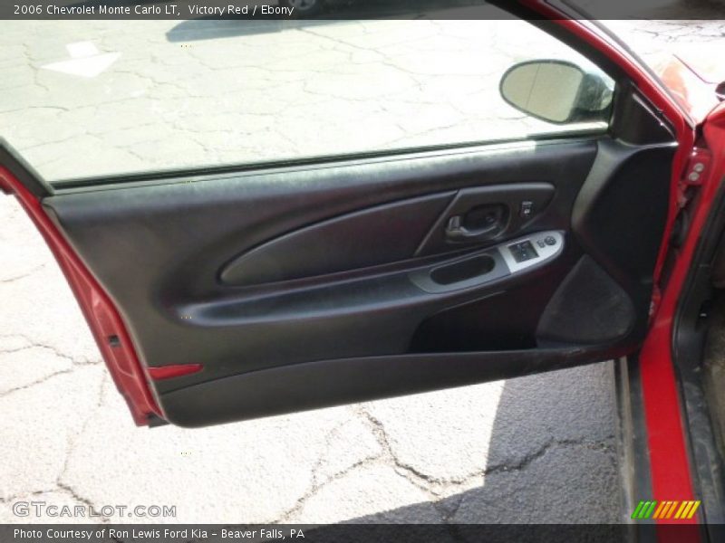 Victory Red / Ebony 2006 Chevrolet Monte Carlo LT