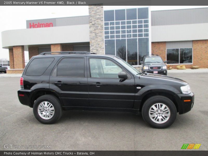 Black / Black 2005 Mercury Mariner V6 Premier 4WD