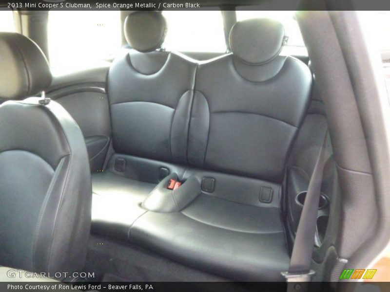 Spice Orange Metallic / Carbon Black 2013 Mini Cooper S Clubman