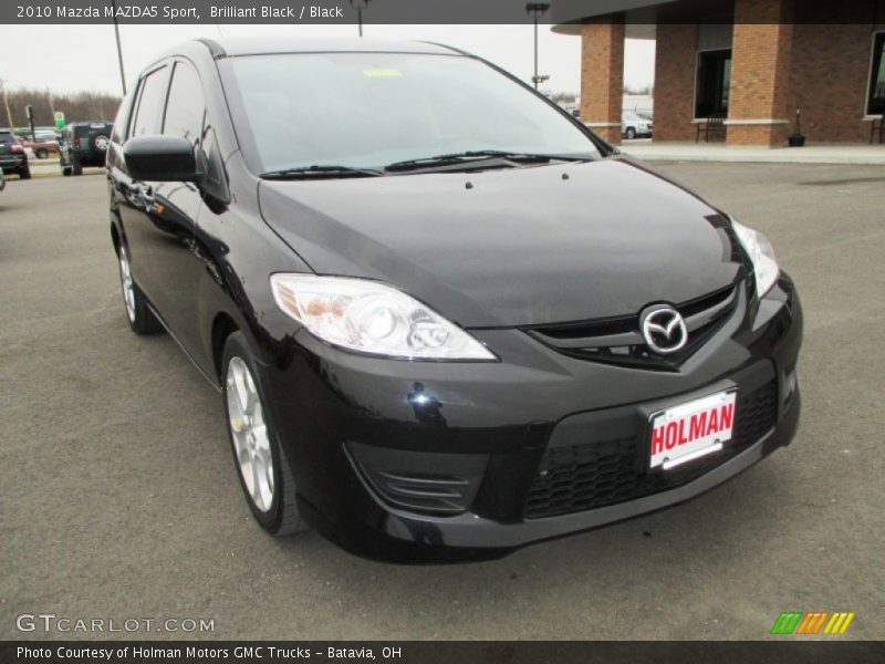 Brilliant Black / Black 2010 Mazda MAZDA5 Sport