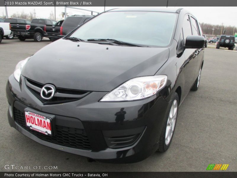 Brilliant Black / Black 2010 Mazda MAZDA5 Sport
