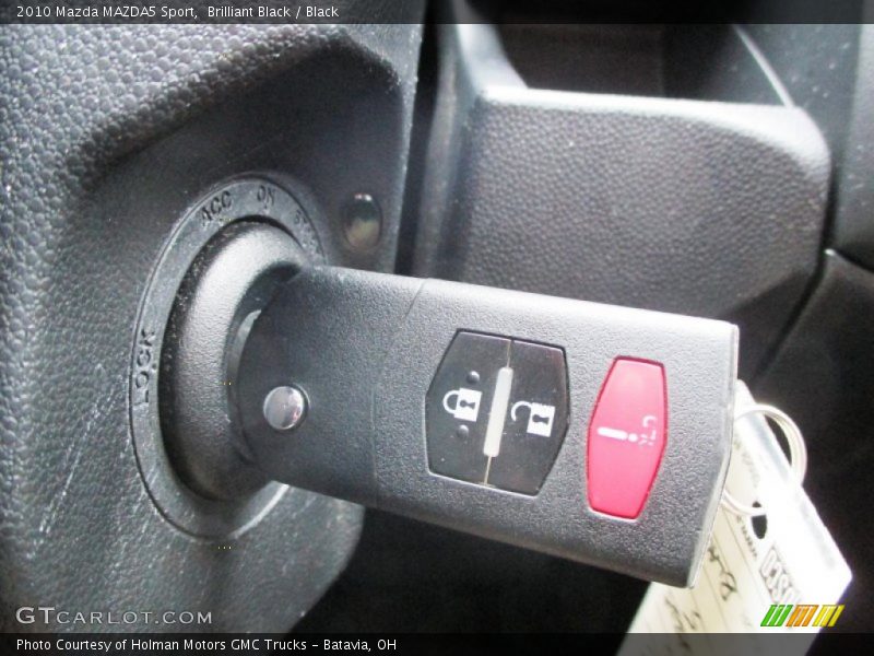 Brilliant Black / Black 2010 Mazda MAZDA5 Sport