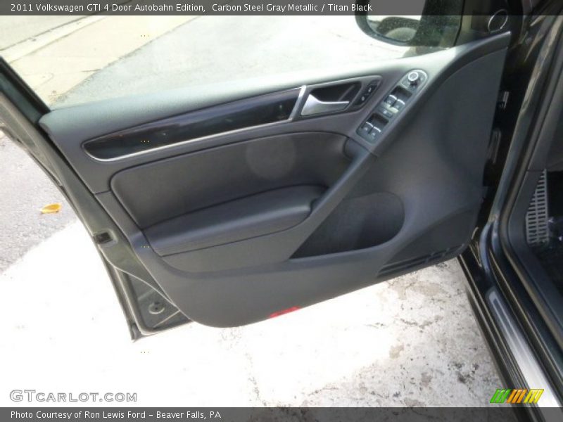 Carbon Steel Gray Metallic / Titan Black 2011 Volkswagen GTI 4 Door Autobahn Edition
