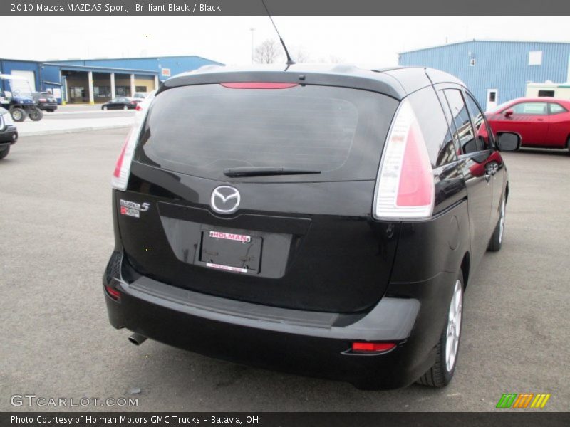 Brilliant Black / Black 2010 Mazda MAZDA5 Sport