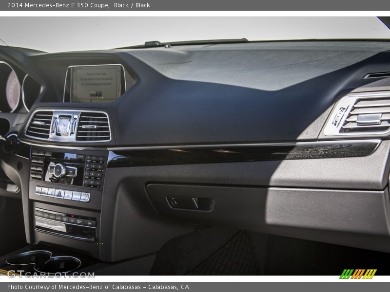 Black / Black 2014 Mercedes-Benz E 350 Coupe