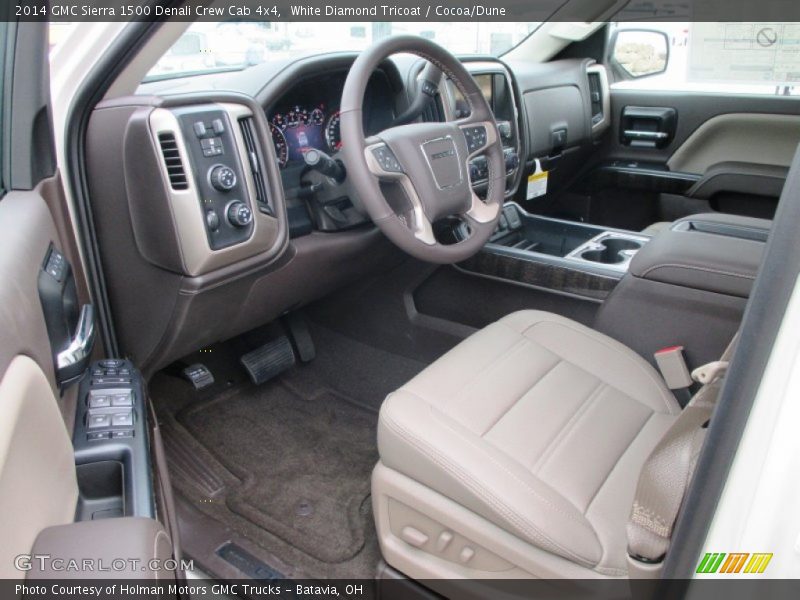  2014 Sierra 1500 Denali Crew Cab 4x4 Cocoa/Dune Interior