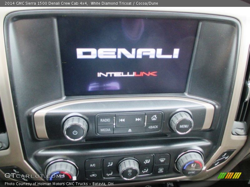 Controls of 2014 Sierra 1500 Denali Crew Cab 4x4