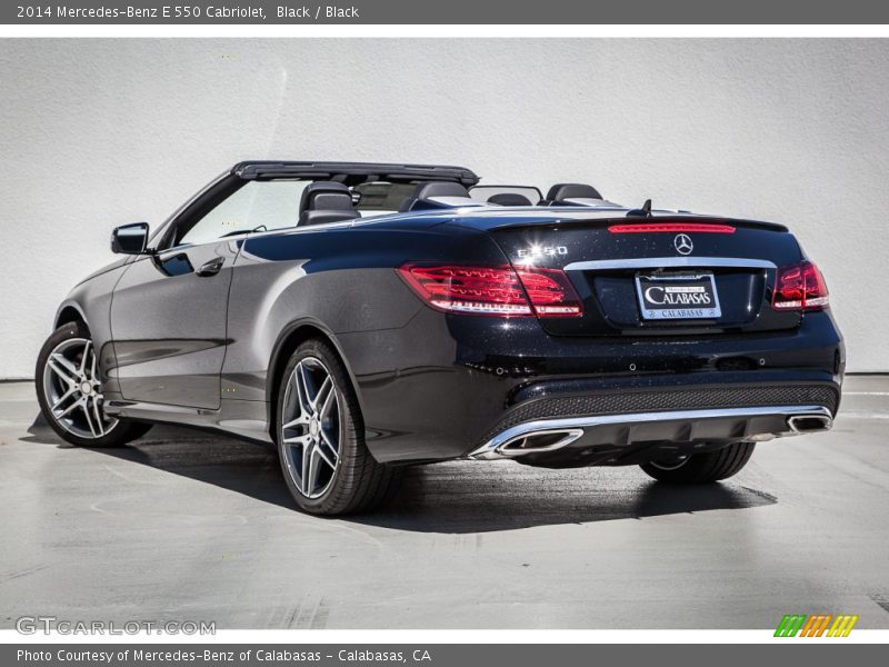 Black / Black 2014 Mercedes-Benz E 550 Cabriolet