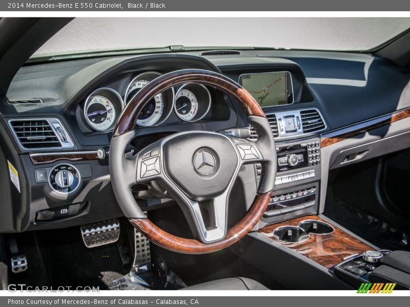 Dashboard of 2014 E 550 Cabriolet