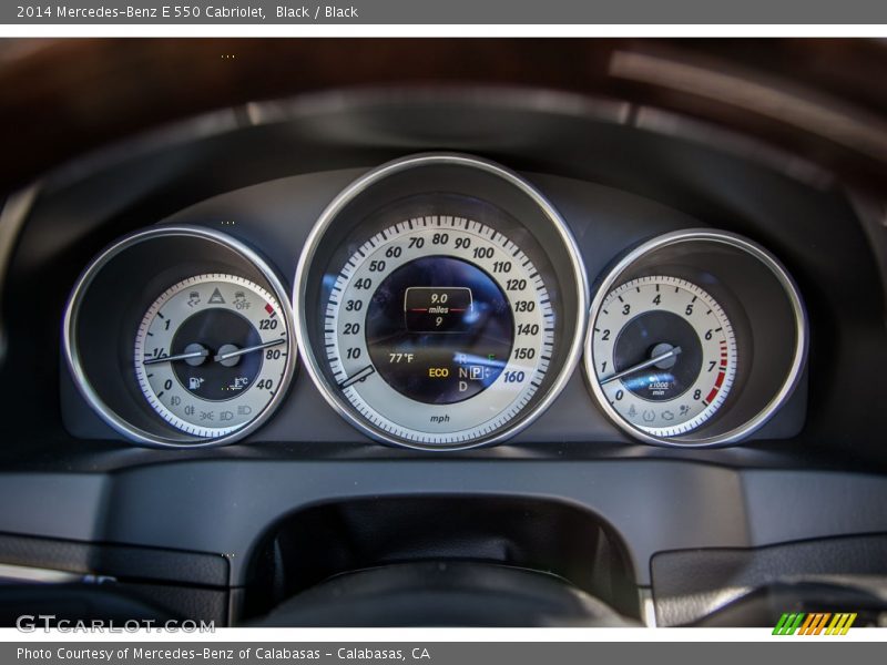  2014 E 550 Cabriolet 550 Cabriolet Gauges