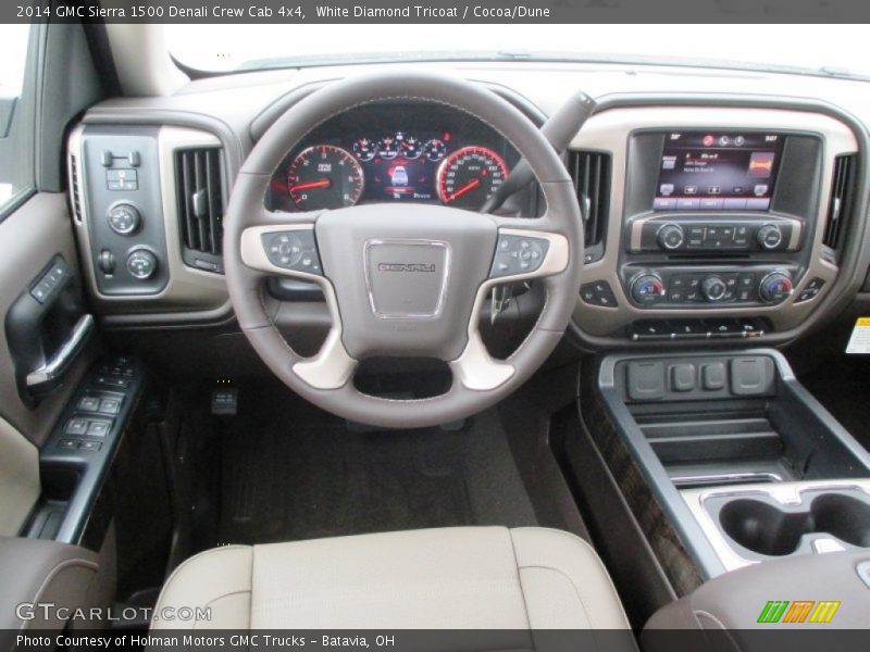 Dashboard of 2014 Sierra 1500 Denali Crew Cab 4x4