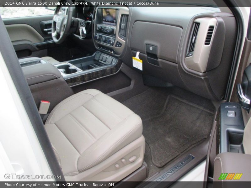 Front Seat of 2014 Sierra 1500 Denali Crew Cab 4x4