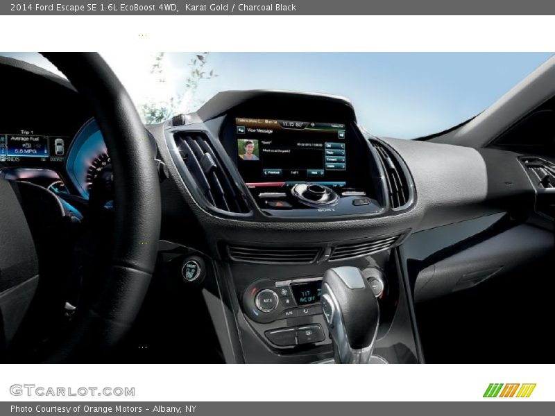 Karat Gold / Charcoal Black 2014 Ford Escape SE 1.6L EcoBoost 4WD