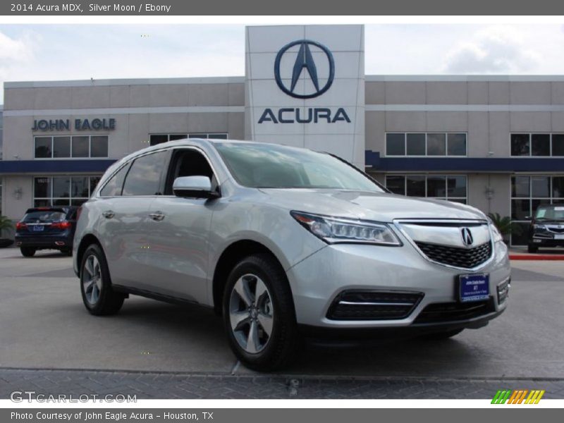 Silver Moon / Ebony 2014 Acura MDX