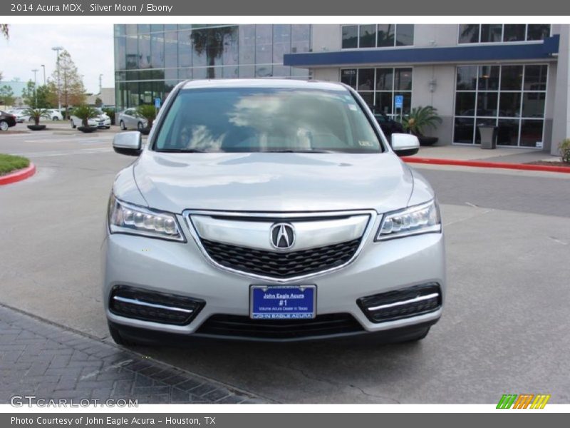 Silver Moon / Ebony 2014 Acura MDX