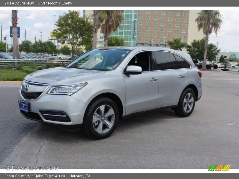 Silver Moon / Ebony 2014 Acura MDX