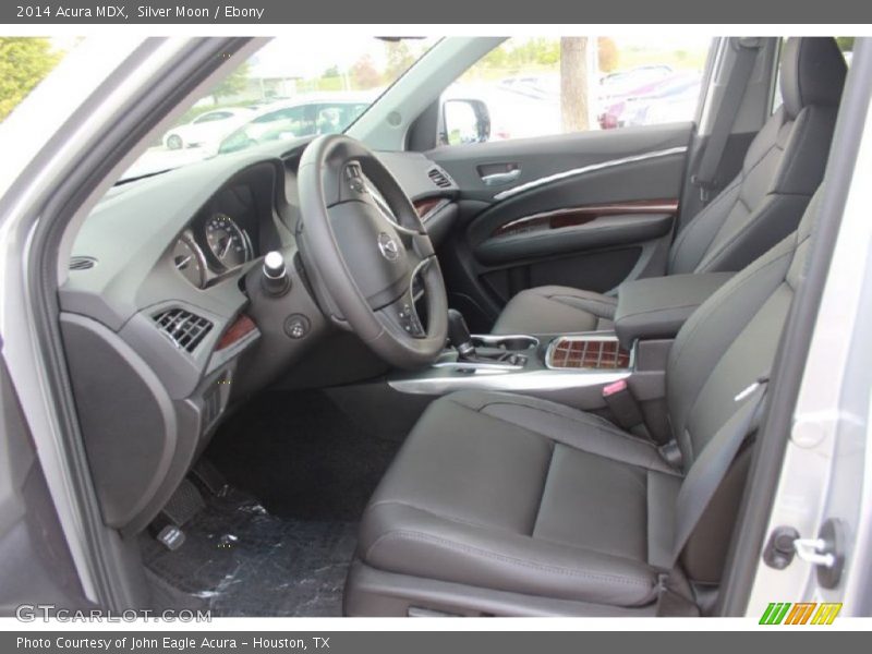 Silver Moon / Ebony 2014 Acura MDX