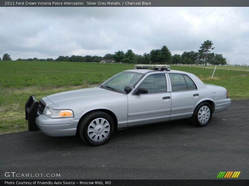  2011 Crown Victoria Police Interceptor Silver Grey Metallic