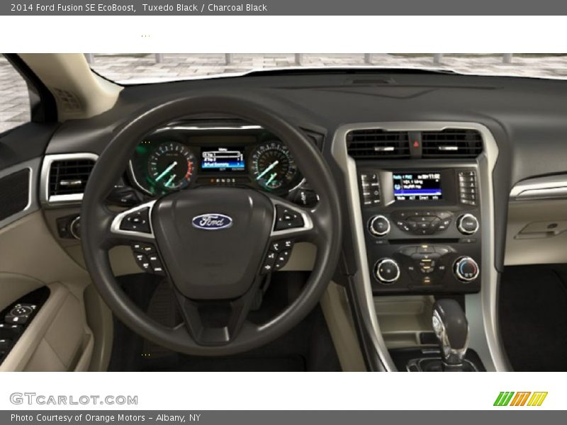 Tuxedo Black / Charcoal Black 2014 Ford Fusion SE EcoBoost