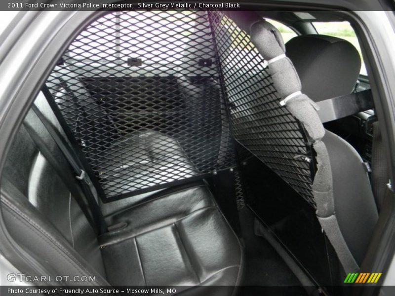 Silver Grey Metallic / Charcoal Black 2011 Ford Crown Victoria Police Interceptor