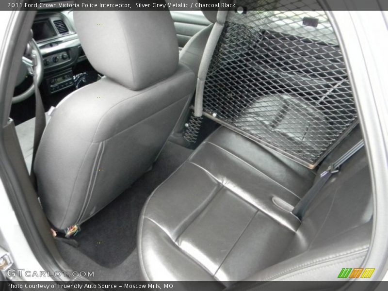 Rear Seat of 2011 Crown Victoria Police Interceptor