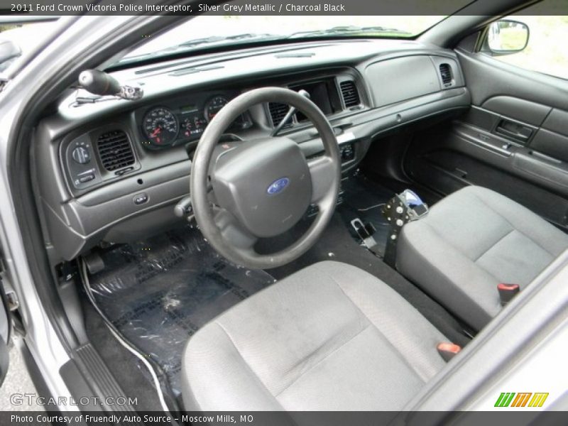 Charcoal Black Interior - 2011 Crown Victoria Police Interceptor 