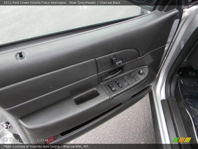 Silver Grey Metallic / Charcoal Black 2011 Ford Crown Victoria Police Interceptor