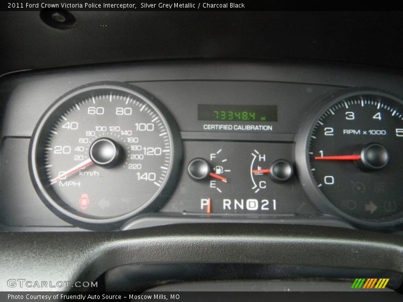  2011 Crown Victoria Police Interceptor Police Interceptor Gauges