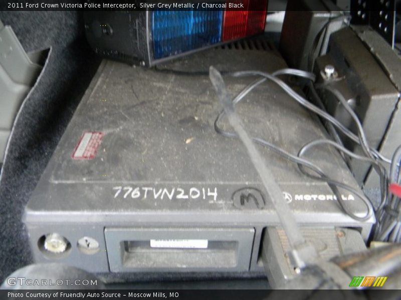 Silver Grey Metallic / Charcoal Black 2011 Ford Crown Victoria Police Interceptor