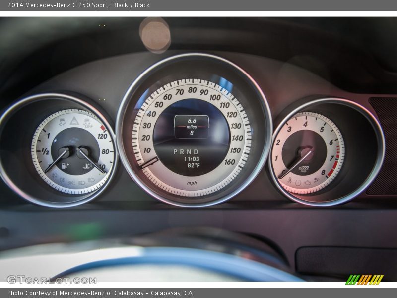 Black / Black 2014 Mercedes-Benz C 250 Sport