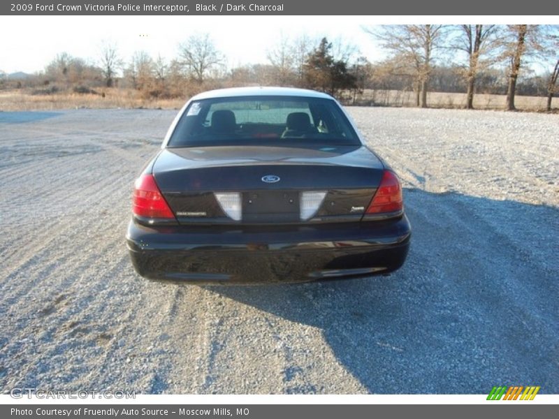 Black / Dark Charcoal 2009 Ford Crown Victoria Police Interceptor