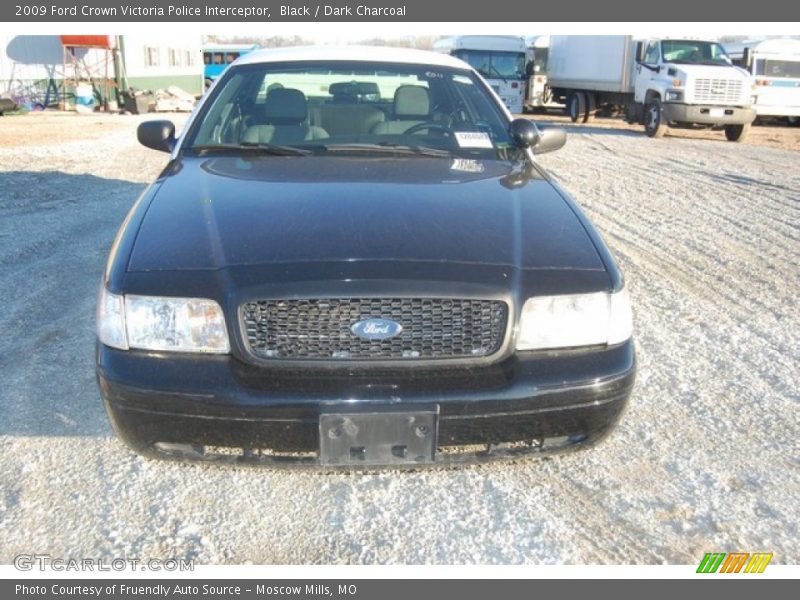 Black / Dark Charcoal 2009 Ford Crown Victoria Police Interceptor