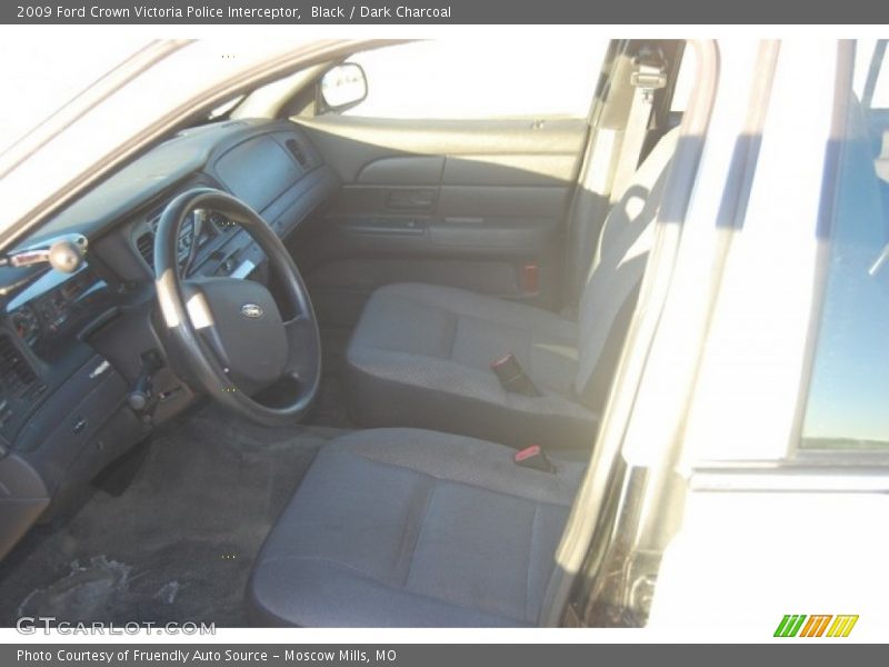 Black / Dark Charcoal 2009 Ford Crown Victoria Police Interceptor