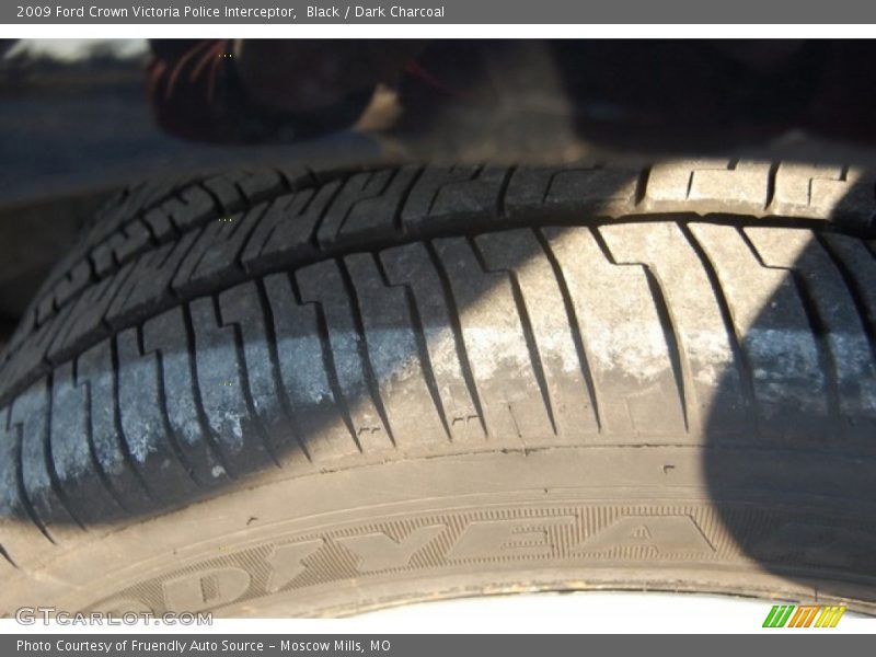 Black / Dark Charcoal 2009 Ford Crown Victoria Police Interceptor
